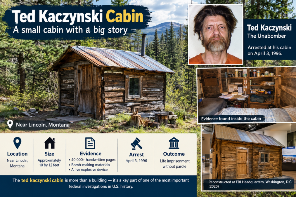 ted kaczynski cabin