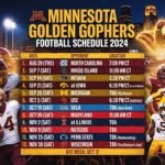 minnesota football schedule