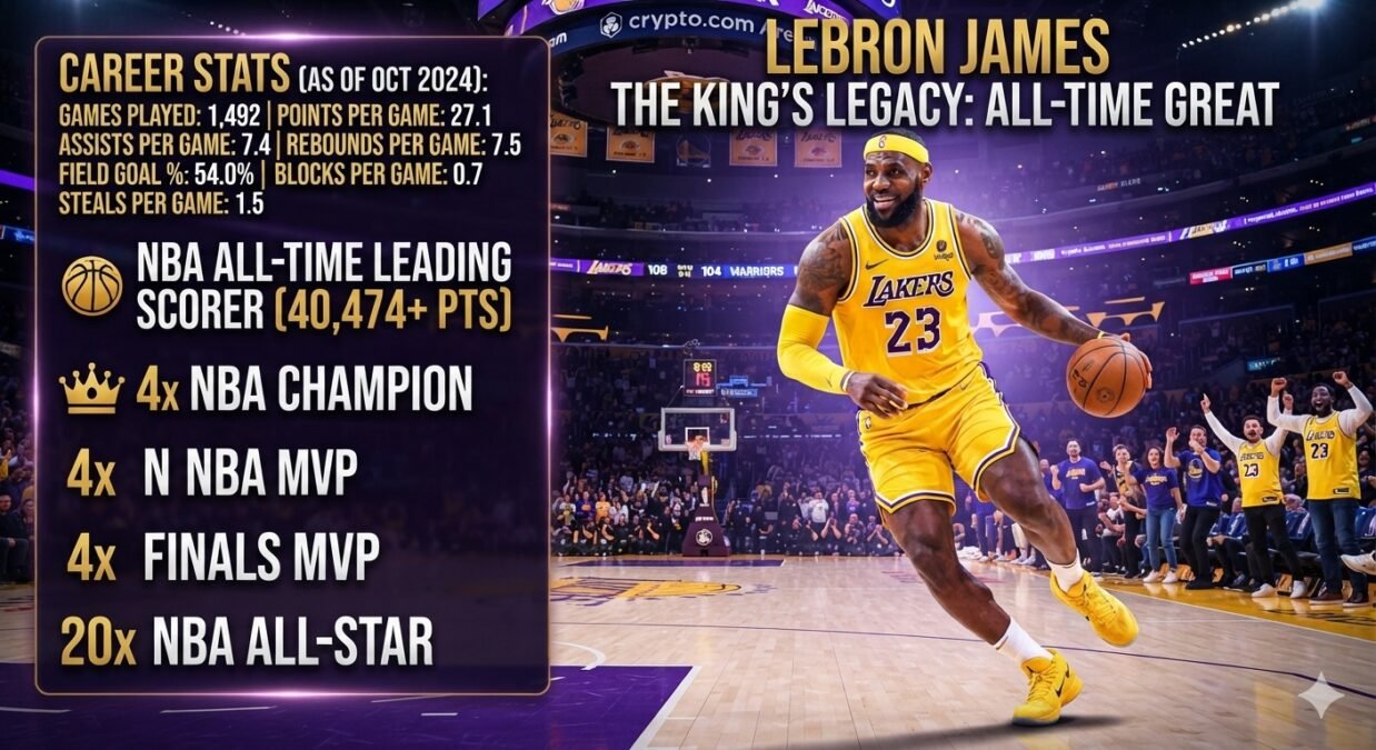 lebron james stats
