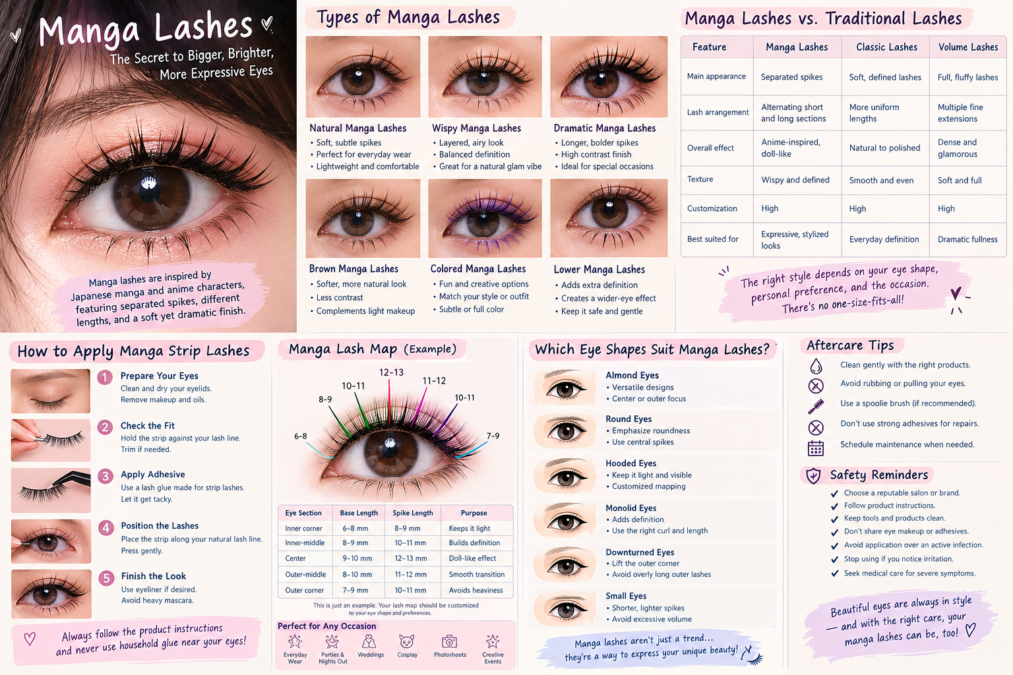 manga lashes