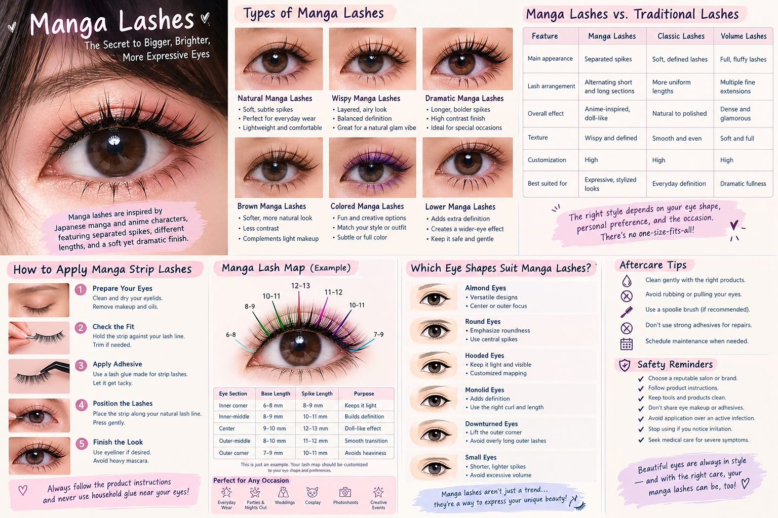 manga lashes