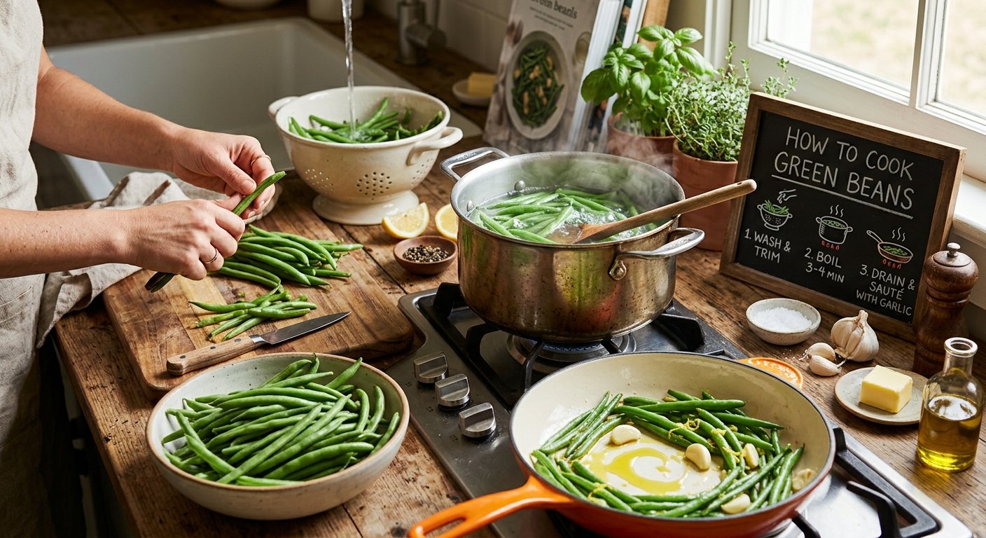how to cook green beans