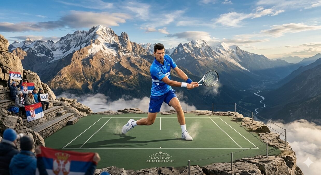 novak djokovic mount