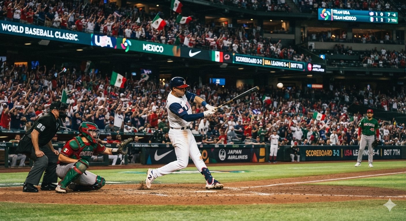 USA vs Mexico Baseball